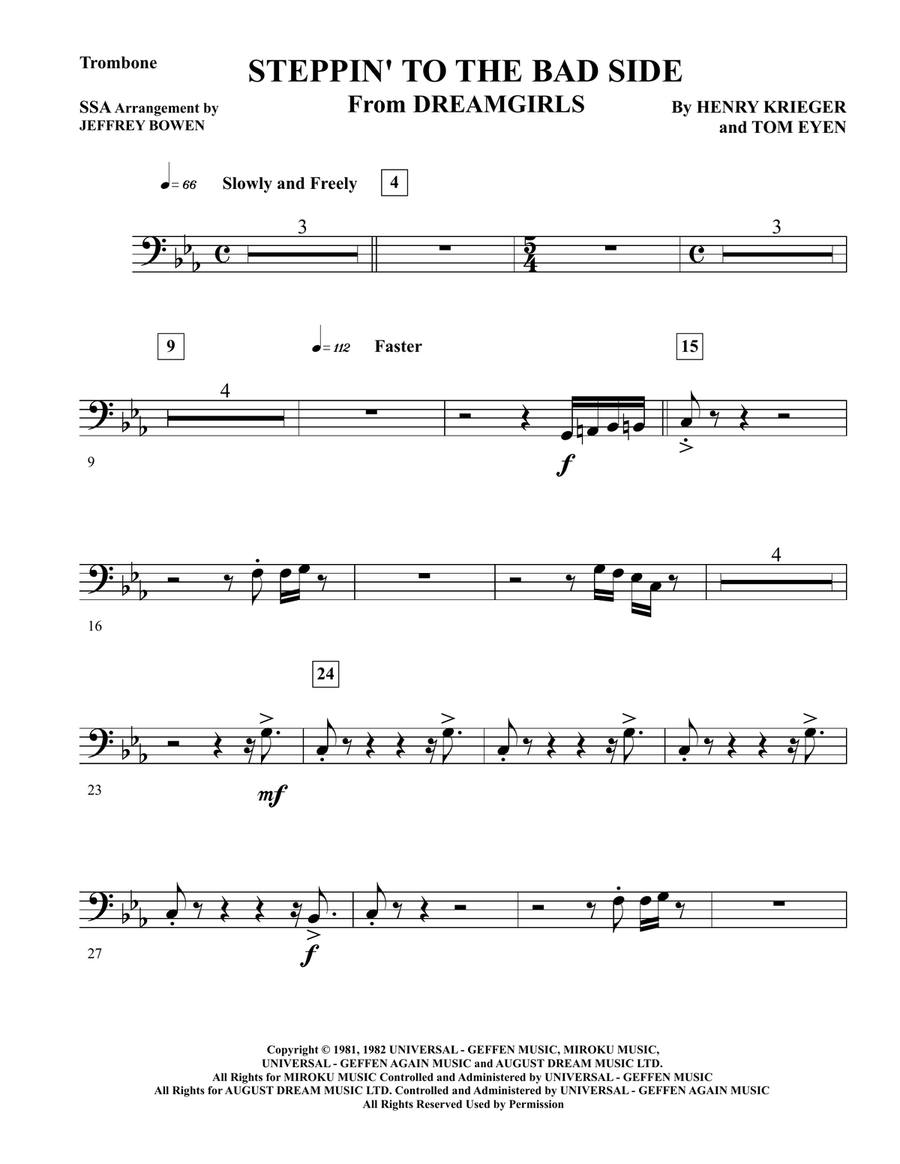 Steppin' To The Bad Side Concert Band scores gallery preview page 4