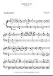 Sonata in D