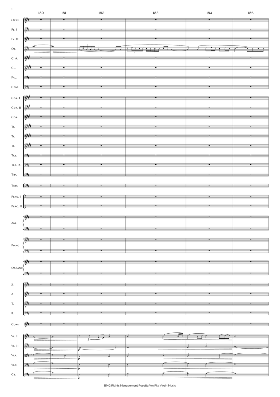 Gabriel's Oboe Gabriel's Oboe Full Orchestra scores gallery preview page 4