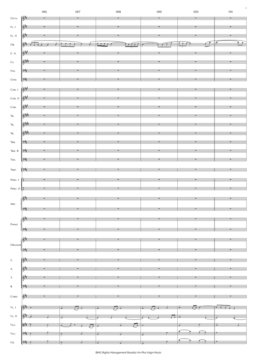 Gabriel's Oboe Gabriel's Oboe Full Orchestra scores gallery preview page 5