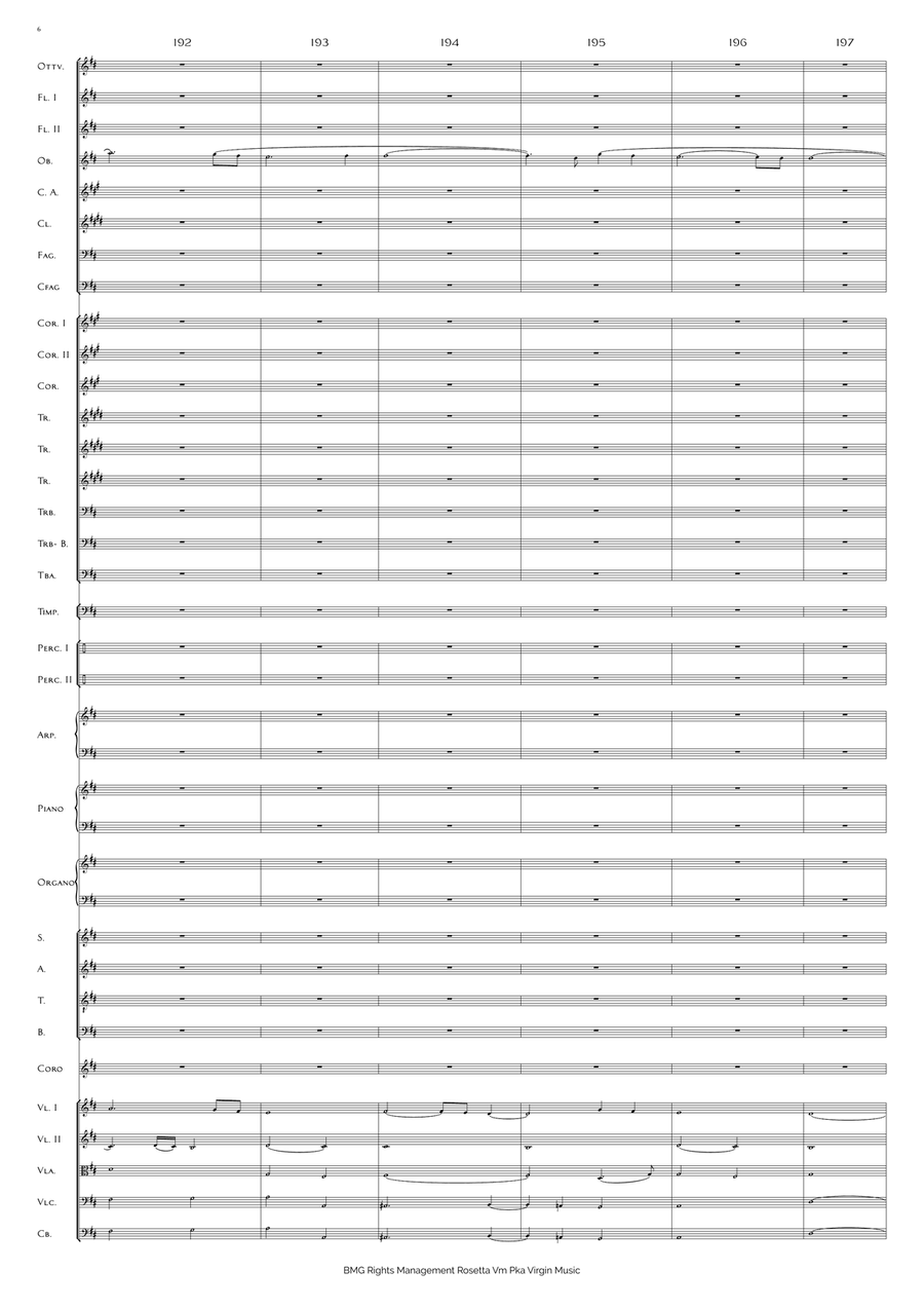 Gabriel's Oboe Gabriel's Oboe Full Orchestra scores gallery preview page 6