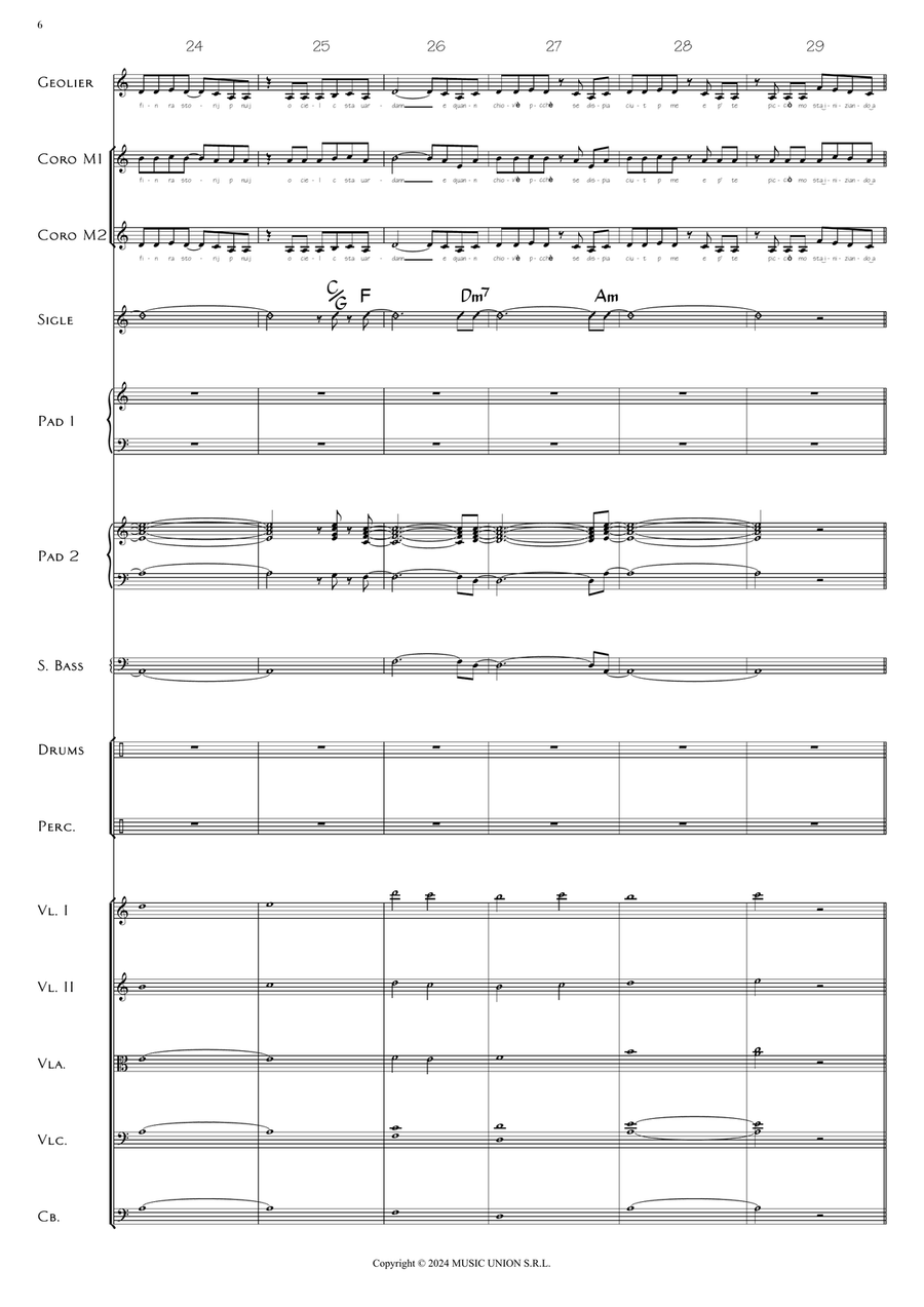 I P' Me, Tu P' Te I P' Me, Tu P' Te Full Orchestra scores gallery preview page 6
