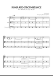 Elgar • Pomp and Circumstance | string trio sheet music | violin • viola • cello