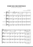 Elgar • Pomp and Circumstance | string quintet | violin • violin • viola • cello • contrabass