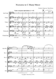Nocturne in C Sharp Minor