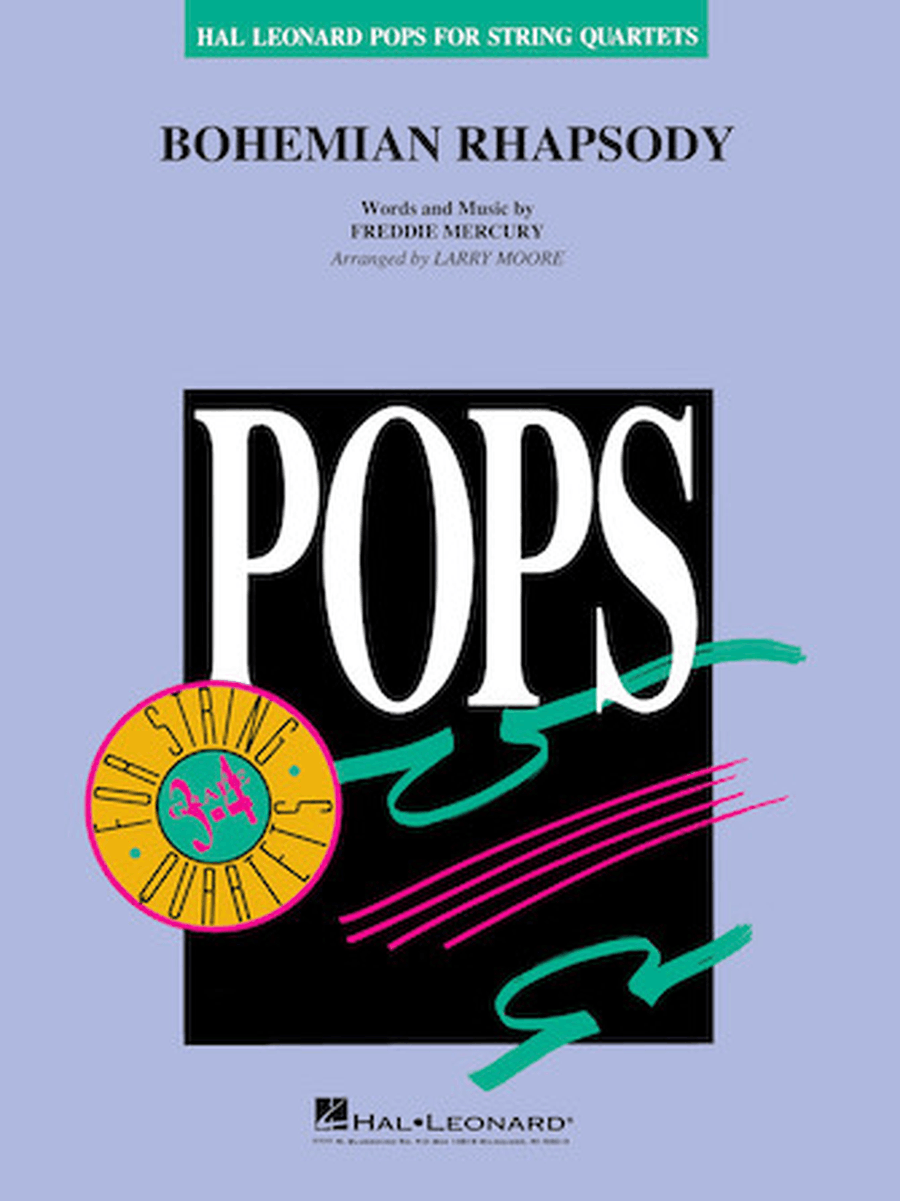 Bohemian Rhapsody (arr. Larry Moore) String Quartet scores gallery preview page 1