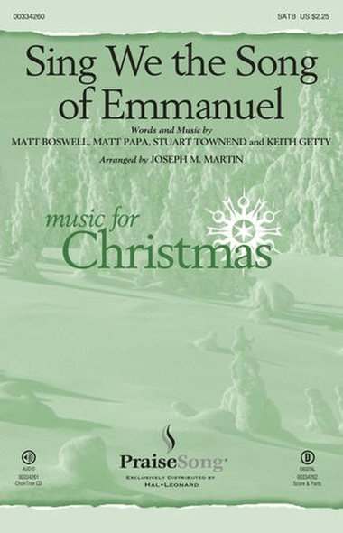 Sing We the Song of Emmanuel (arr. Joseph M. Martin)