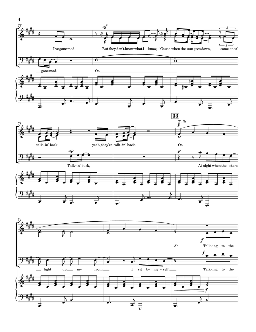 Talking To The Moon Talking To The Moon 3-Part scores gallery preview page 4