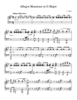 Allegro Maestoso in G Major