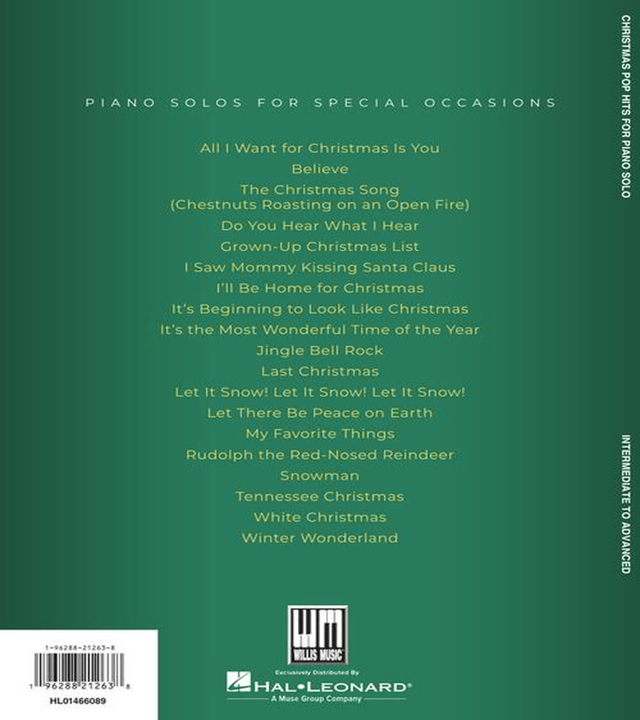 Christmas Pop Hits for Piano Solo Piano Solo scores gallery preview page 8