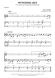 Hit The Road Jack - Score Only