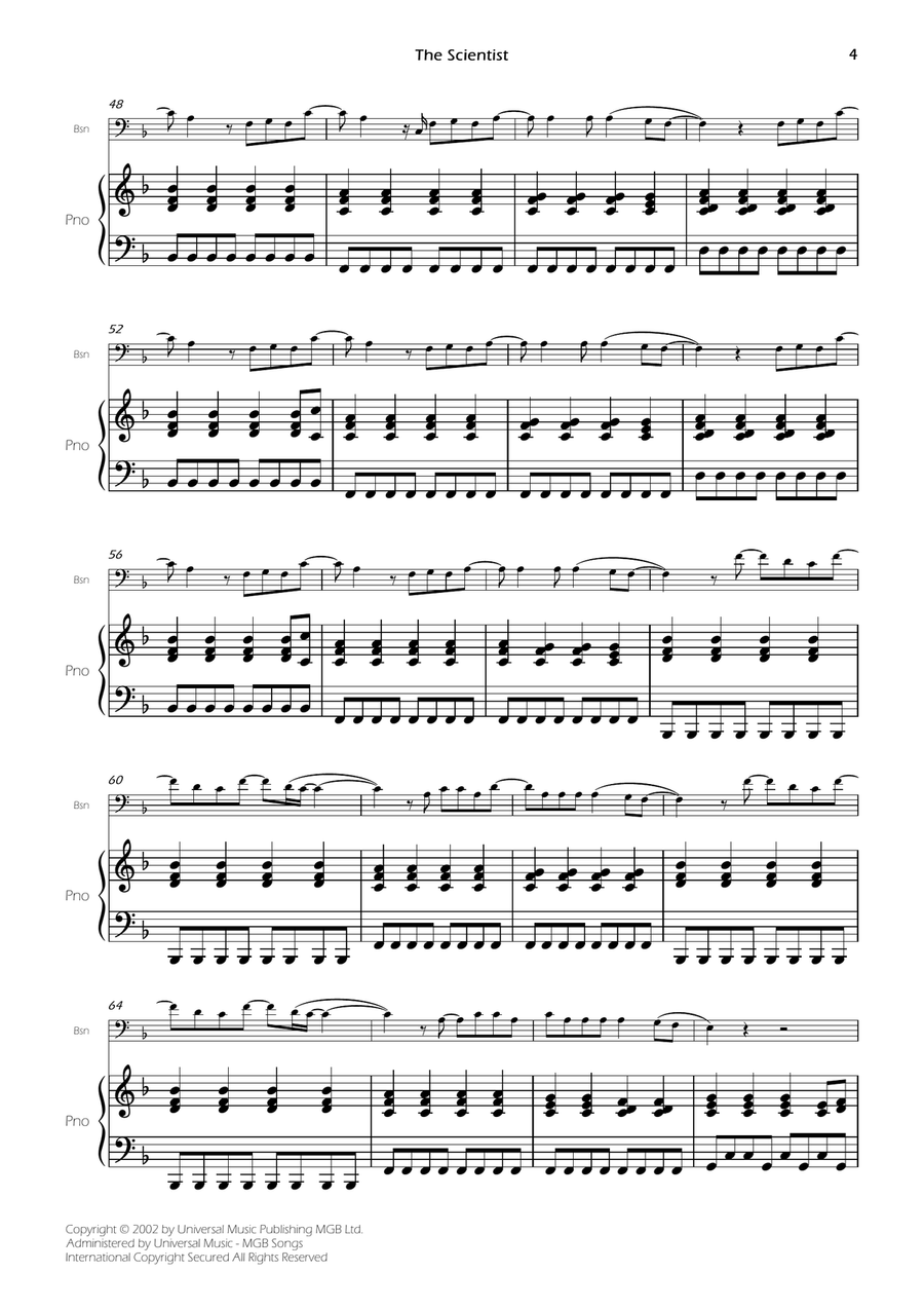 The Scientist The Scientist Bassoon scores gallery preview page 6