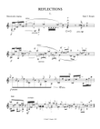 Reflections for Guitar Solo