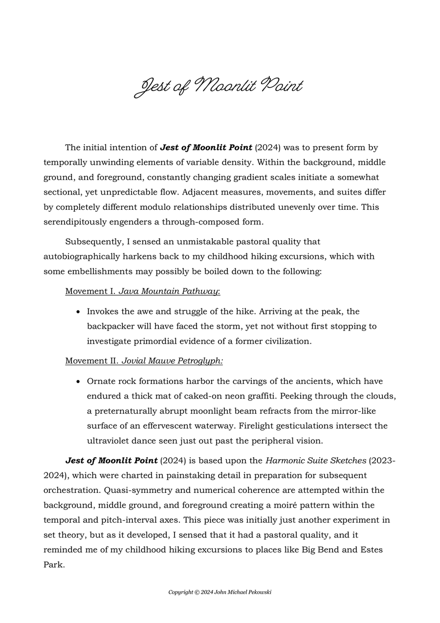 Jest of Moonlit Point Piano Quintet scores gallery preview page 2
