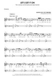 Let's Get It On - Score Only