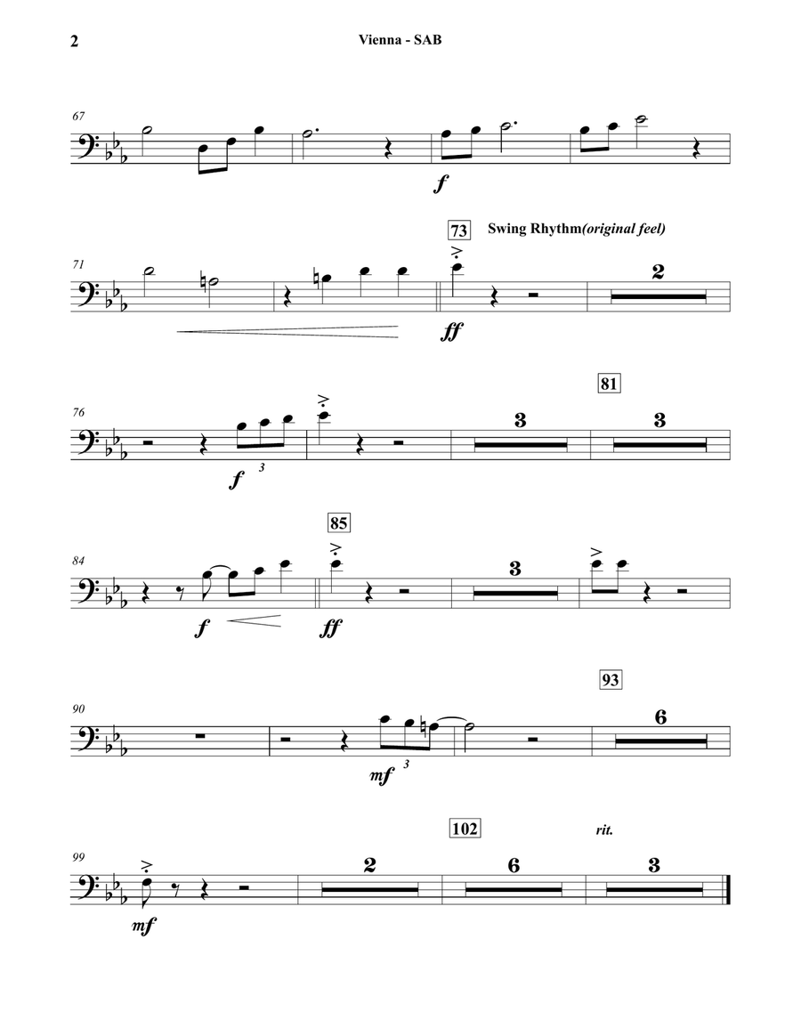 Vienna Concert Band scores gallery preview page 6