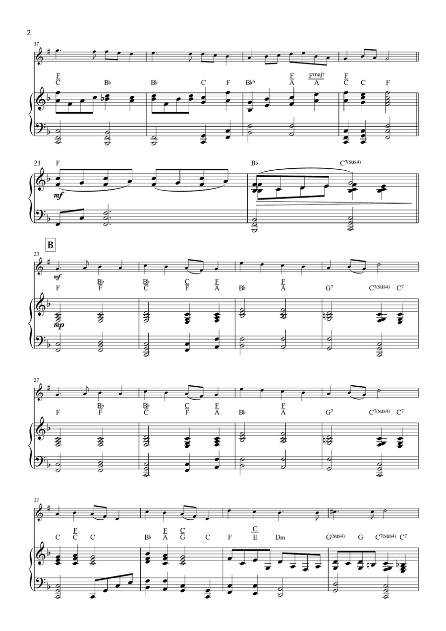 Glorious Things, Thee Are Spoken B-Flat Trumpet scores gallery preview page 2