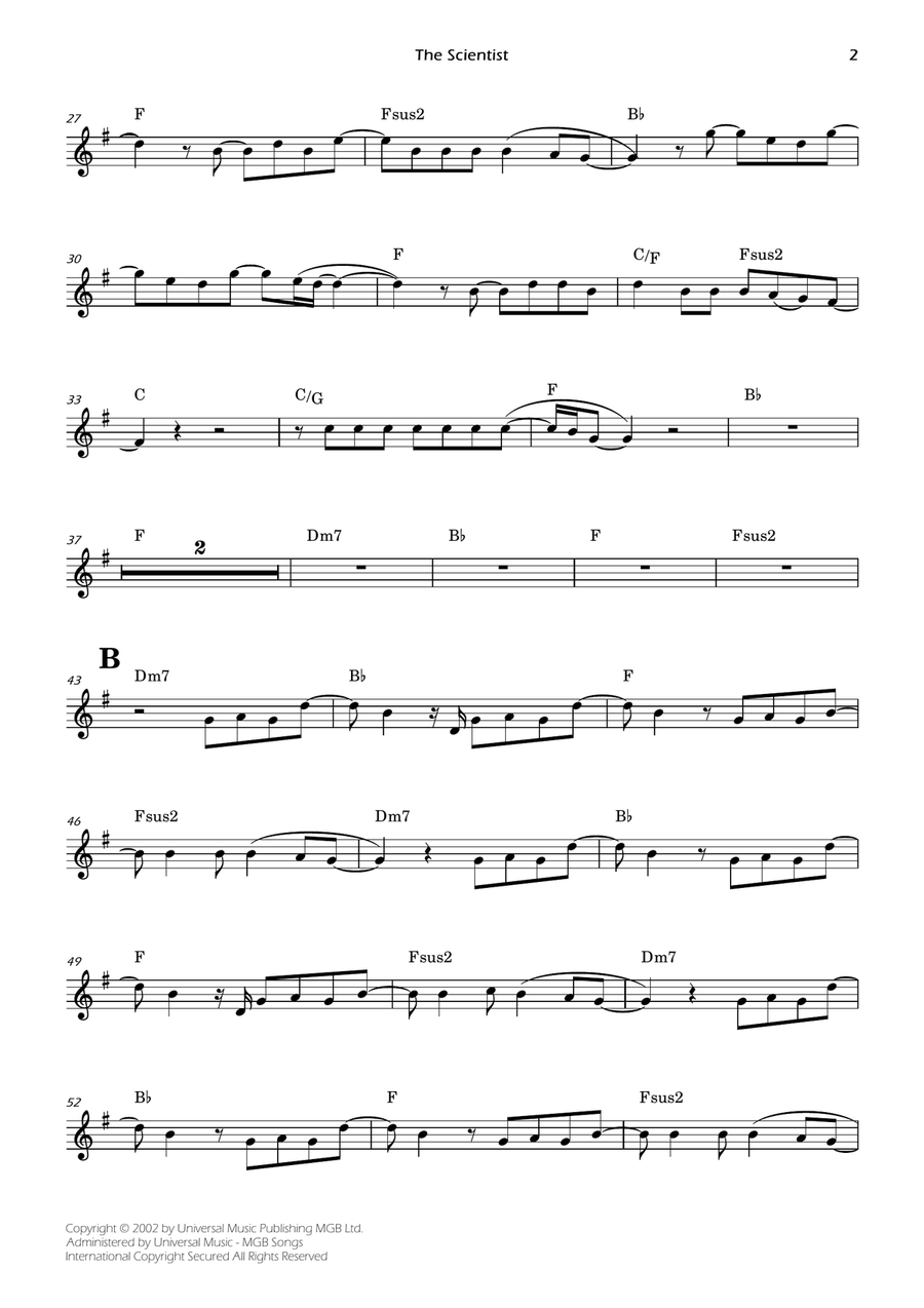 The Scientist B-Flat Clarinet scores gallery preview page 2