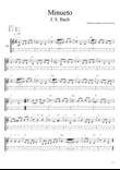 Minuet BWV Anhang 114 in G Major