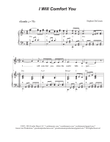 I Will Comfort You (Unison choir) mini preview