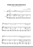 Elgar • Pomp and Circumstance | trumpet sheet music w/ piano accompaniment