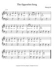 The Opposites Song