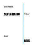 Seven Haiku - for Flute (or Alto Flute) and Harp - score and parts