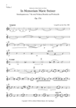 In Memoriam Marie Steiner Op. 176 - Violin 1
