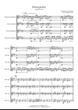 Moneypenny - Capricious Cat from The Cat Suite (saxophone quartet - SATB)