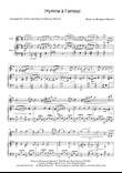 Hymne A L'amour