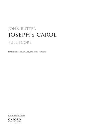 Joseph's Carol