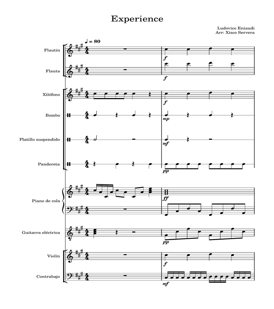 Experience Concert Band scores gallery preview page 1