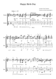 Happy Birthday for Classical Guitar (Jazz Style)