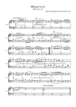 Minuet in G, BWV Anh 114
