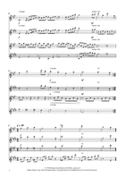 Hymne A L'amour Saxophone Quartet scores gallery preview page 4