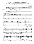 Hol(e)y Handbells: Every Time I Feel the Spirit- Handbell ensemble (6 ringers) - Score Only