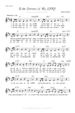 O, The Sorrows Of My LORD