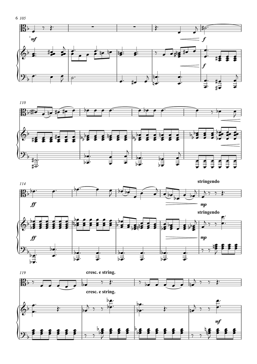 Easter Hymn (from Cavalleria Rusticana) Chamber Music scores gallery preview page 6