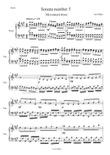 Piano sonata number 5, Movement 3