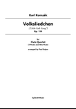 Volksliedchen (Flute Quartet)