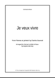 Je veux vivre