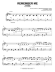 Remember Me (Lullaby) (from Coco) (arr. Kevin Olson)