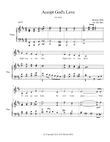 Accept God's Love (2024 version) (Piano/Alto)