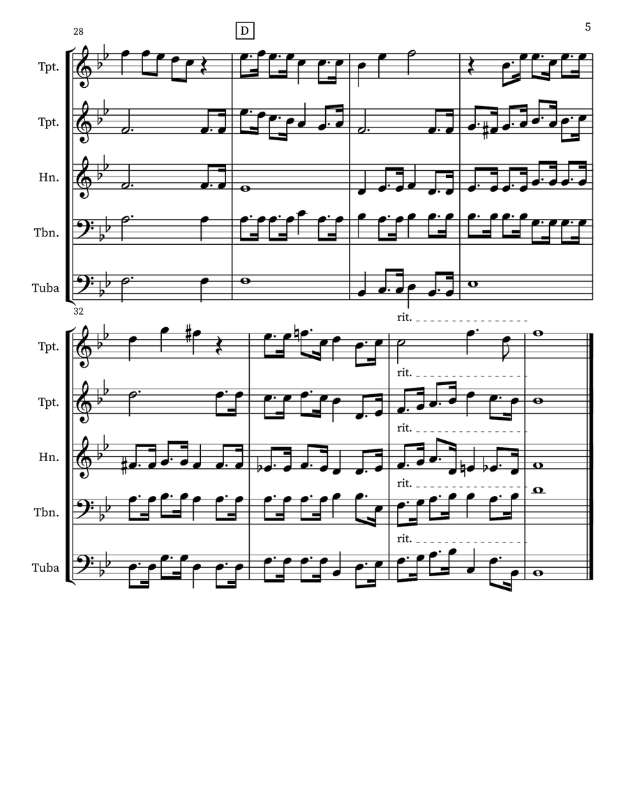 Pearl by the Way Small Ensemble scores gallery preview page 5