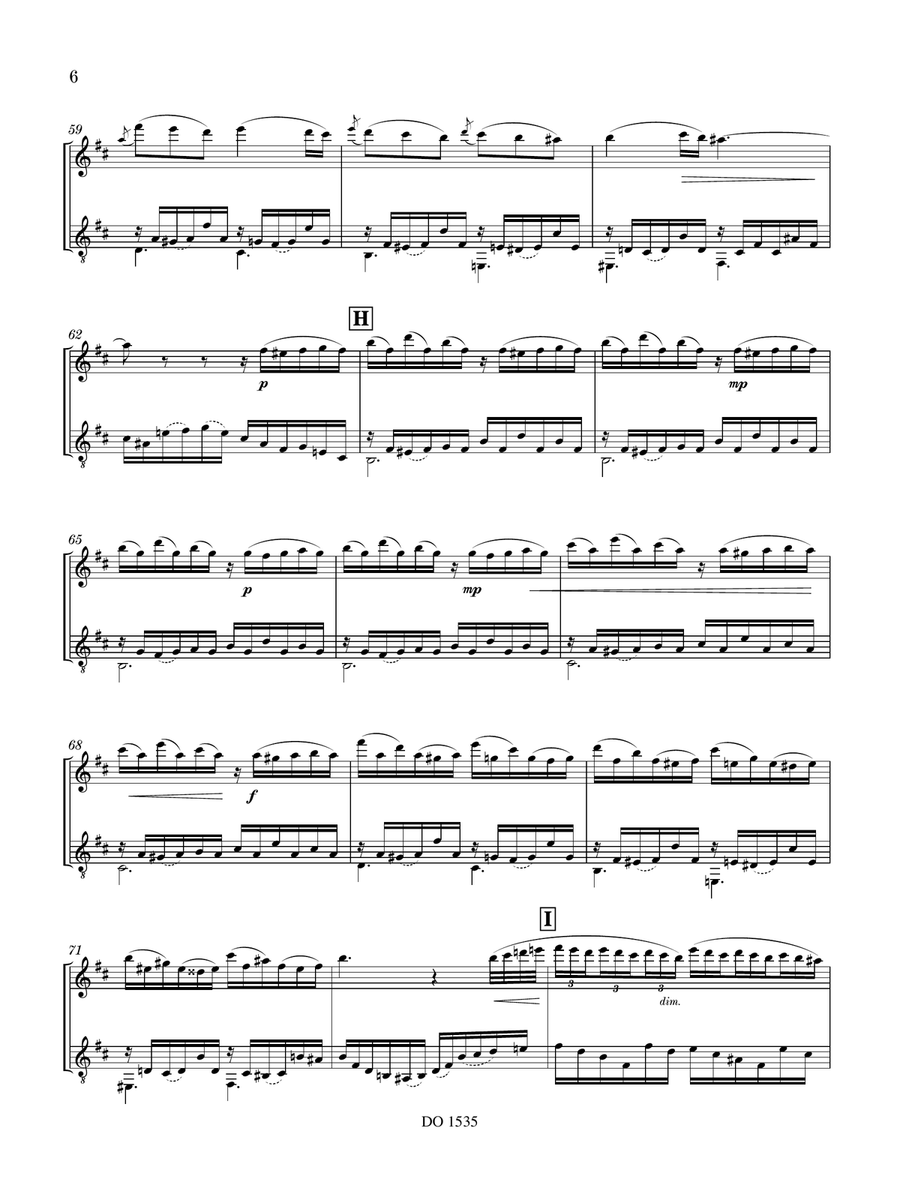 La Catedral Sumergida Flute scores gallery preview page 6