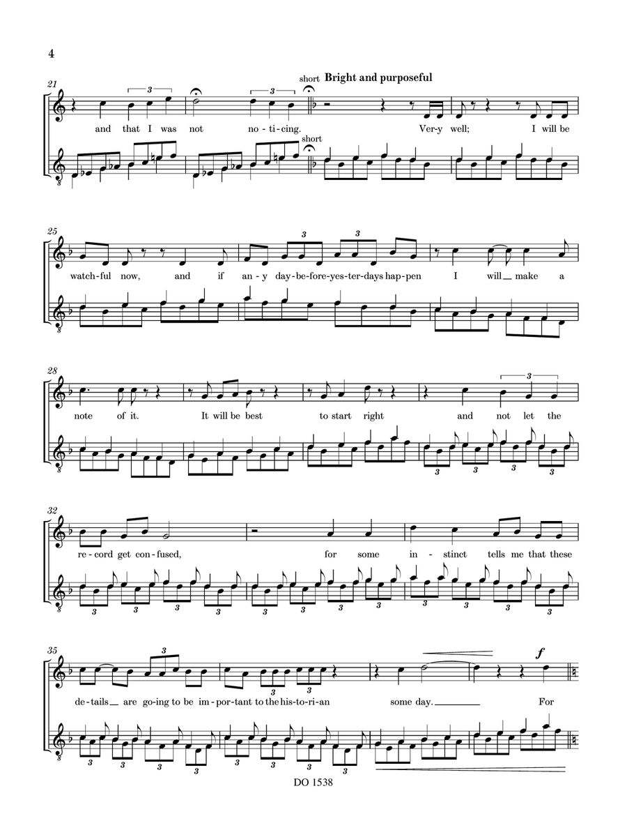 Eve’s Diary Classical Guitar scores gallery preview page 4