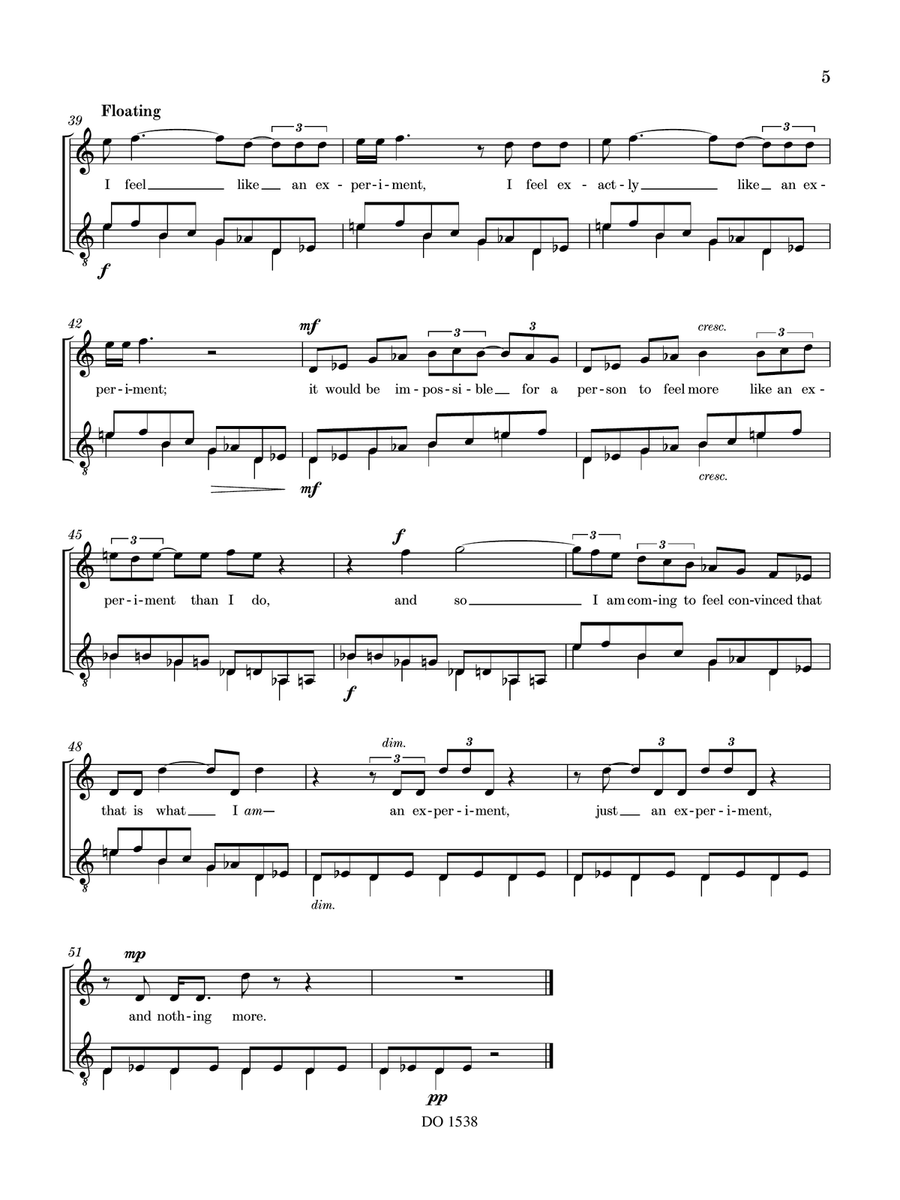 Eve’s Diary Classical Guitar scores gallery preview page 5