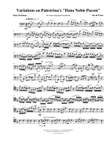 Variations on Palestrina’s “Dona Nobis Pacem” for unaccompanied Tenor Trombone
