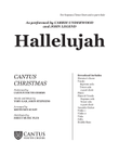 Hallelujah