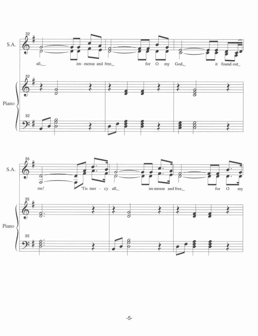And Can it Be, That I should Gain? 4-Part scores gallery preview page 5